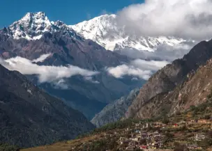 Tsum Valley Scenic View