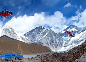 Everest Base Camp Helicopter Tour View