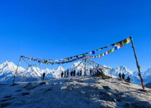 Pikey Peak Trek Prayer Flag