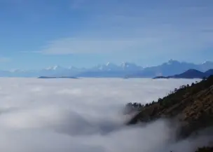 Pikey Peak Trek view